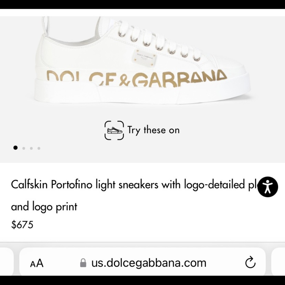 Authentic Dolce and Gabbana Sneakers